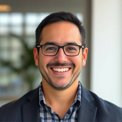 Portrait of Javier Rodriguez, South American Regional Manager, with a friendly expression